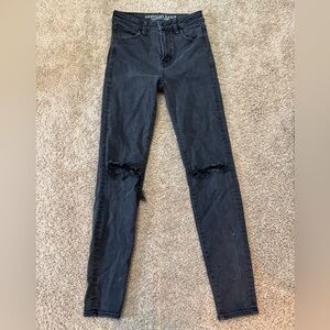 American Eagle Outfitters Black Skinny Jeans